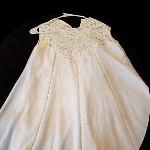 All White Party Sun Dress New